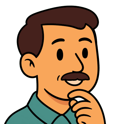 A man with brown hair and a moustache in a green shirt rests his hand on his chin.